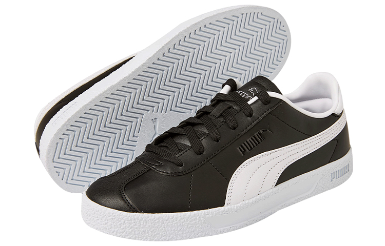 PUMA Club SL Skateboard Shoes Men's Low top Black/White купить в интернет-магазине Yoocart с быстрой доставкой по России.