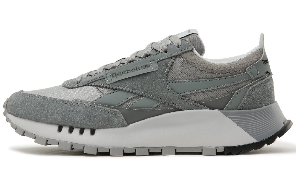 Reebok CL LEGACY W+ Low Top Running Shoes Unisex Glacier Gray