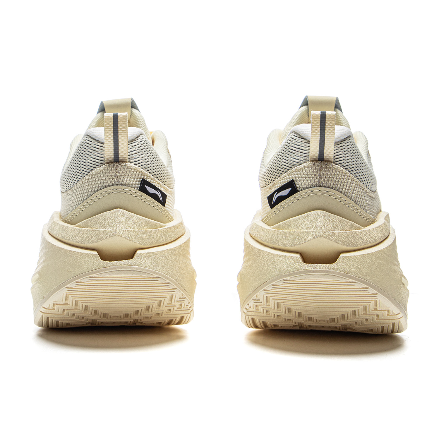 LiNing Jueying CRC Slip Resistant Rebound Low Top Casual Shoes Women's Greige