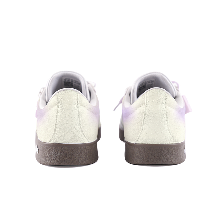 Adidas VL COURT 2.0 Abrasion Resistant Low Top Skateboard Shoes Unisex Purple Rice купить в интернет-магазине Yoocart с быстрой доставкой по России.