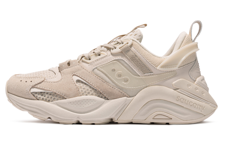 Saucony Gram 9000 Winter Cushioning Anti-Slip Wear-Resistant Breathability Low-Top Casual Shoes Women's Beige