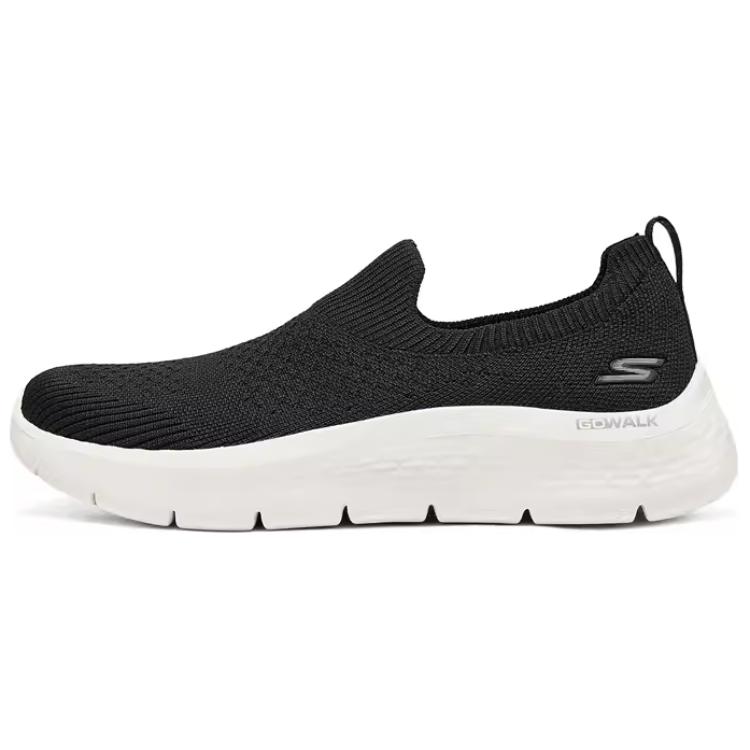 Skechers Women's GO WALK Breathable And Lightweight Low Top Casual Shoes Women's Black White