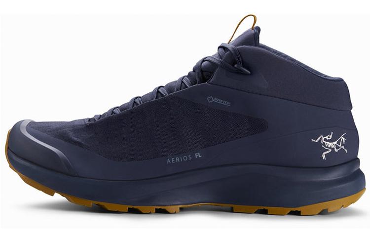 Arcteryx Aerios Fl Cushioning Anti-Slip And Wear-Resistant Mid-Top Running Shoes Unisex Dark Blue