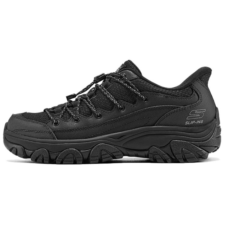 Skechers Adventurer Slip Resistant And Abrasion Resistant Support Low top Mountaineering Hiking Shoes Women's Black