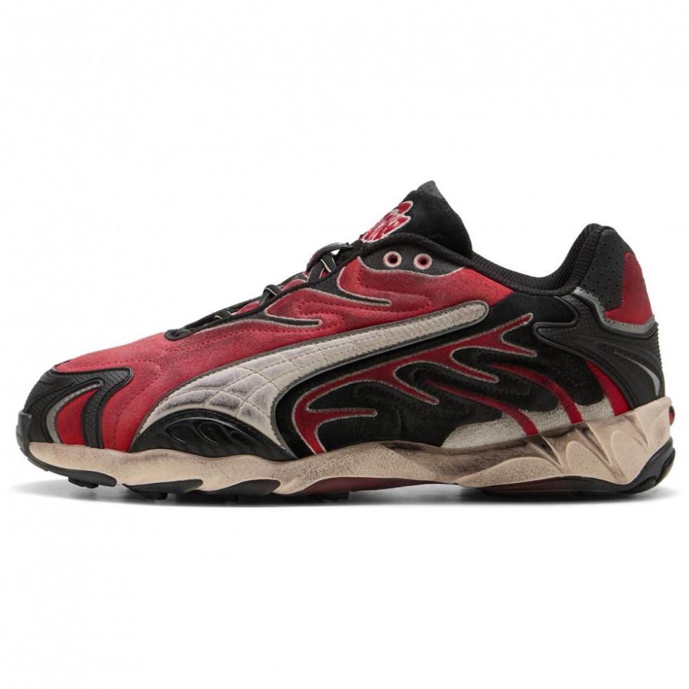 PUMA Inhale Og A$AP Rocky Distressed Pack Black Pop Red