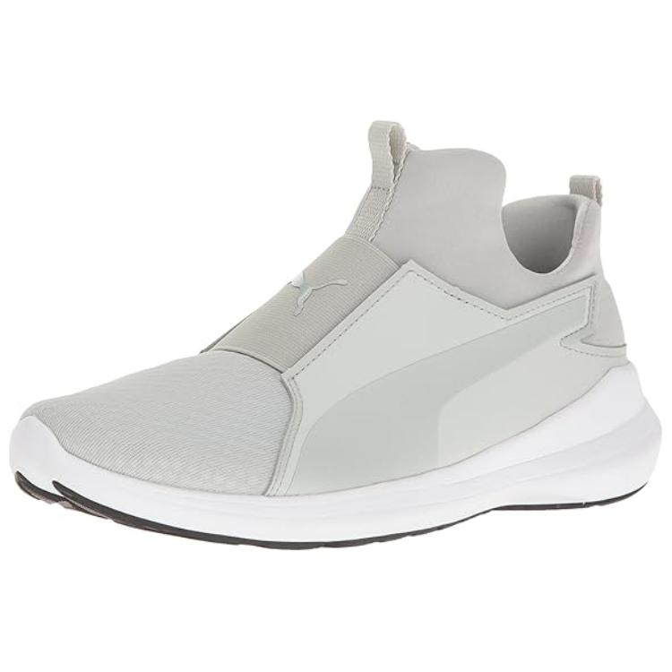 PUMA Rebel Mid Trainers White Women's