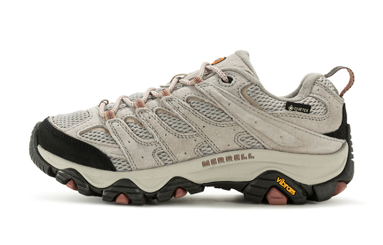 MERRELL MOAB 3 Cushioned Anti-Slip Wear-Resistant And Water-Resistant Low-Top Outdoor Shoes Women's White Gray Black