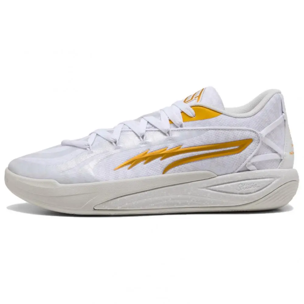 HARRY POTTER x PUMA Stewie 4 Cushioning Support Basketball Shoes Men's White Green