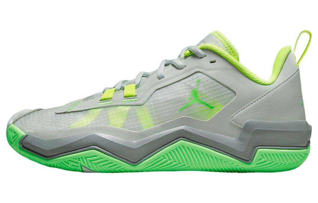 Jordan One Take 4 Light Silver Volt Particle Grey Green Strike