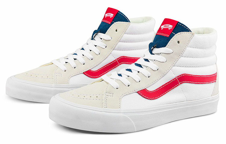 Vans SK8 HI Reissue Vr3 Lx 'White Red'