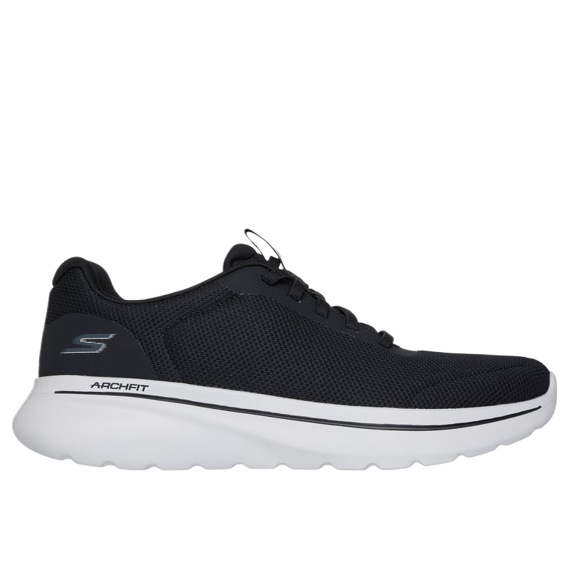 Skechers Go Walk Arch Fit Low top Running Shoes Men's Black Gray