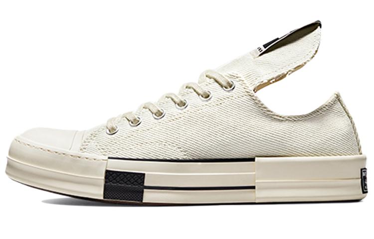 Converse Rick Owens X Drkshdw Drkstar Chuck 70 Low 'Egret'