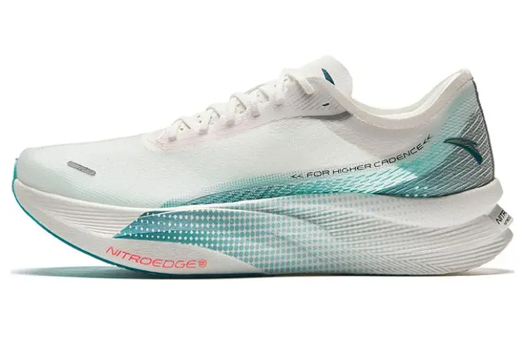 Anta C202 5 GT Shock Absorbers Slip Resistant Abrasion Resistant Low top Running Shoes Men's White Blue