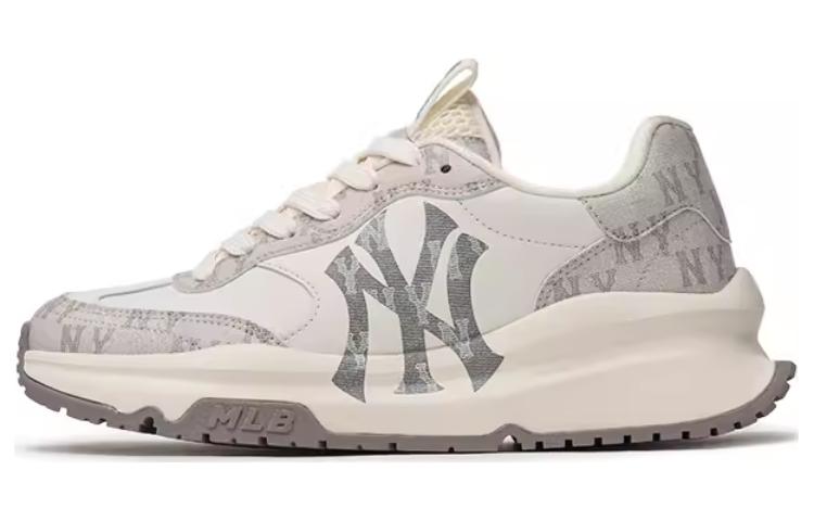 MLB Chunky Runner Slip Resistant And Breathable Low Top Chunky Sneakers Unisex Gray