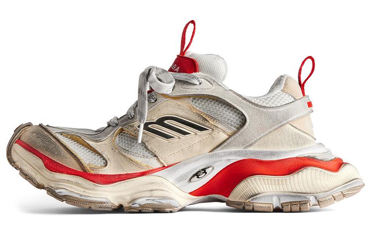 Balenciaga Cargo Sneaker 'Worn-Out - Beige Red'