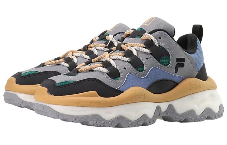 FILA FUSION QD96 Star Peak Shoes Low top Chunky Sneakers Men's Mystic Gray High Mountain Green купить в интернет-магазине Yoocart с быстрой доставкой по России.