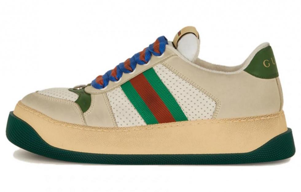 GUCCI Screener Beige Green Red Web