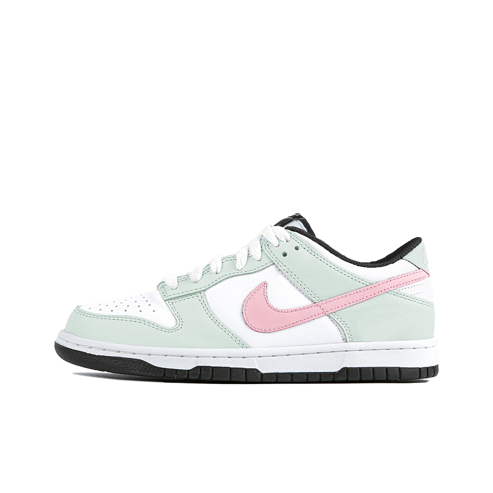 Nike Dunk Submerged Moon In Search Of Dreams, Amber Anti Slip Wear Resistant Low Top Skateboard Shoes GS Green Pink