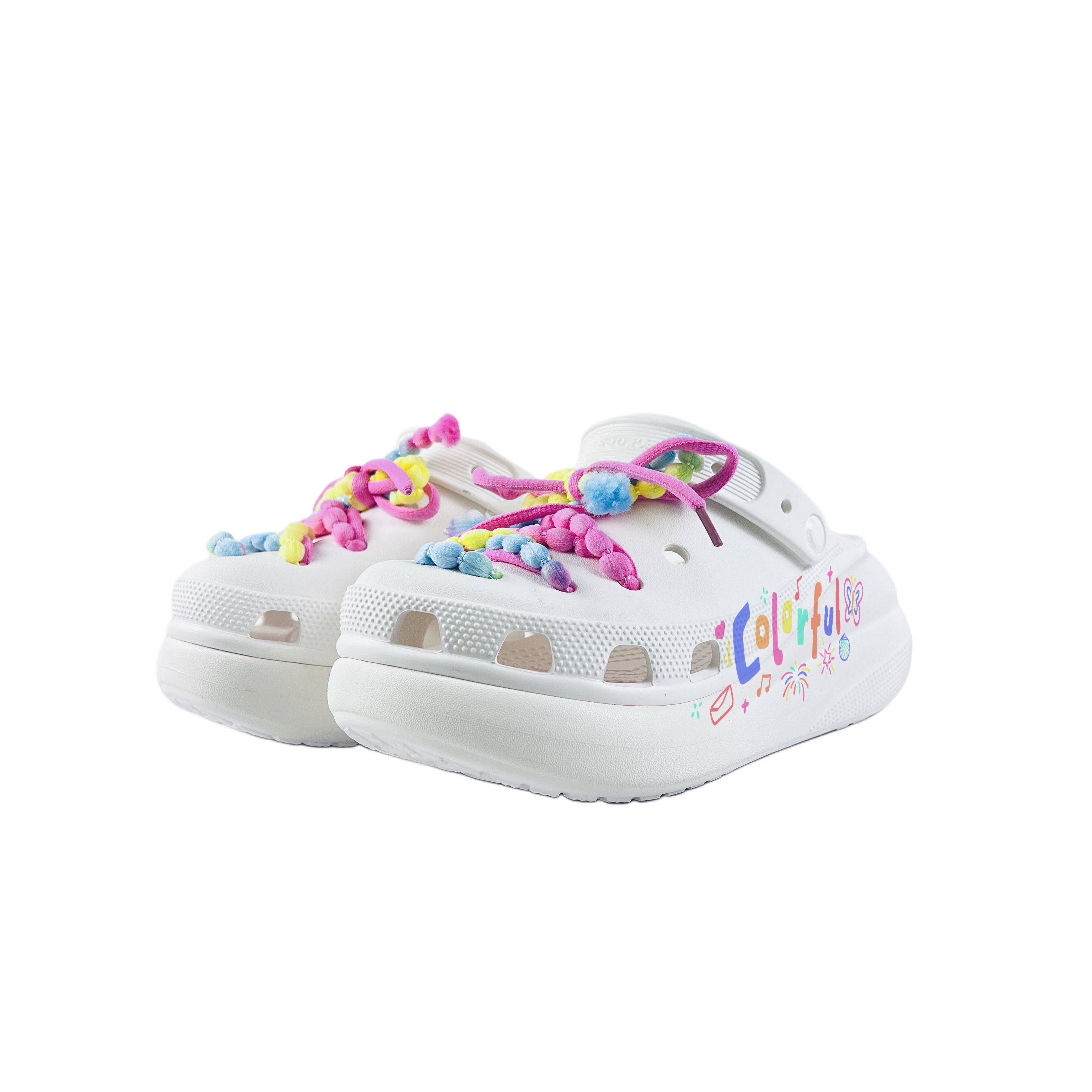 Crocs Crush Clog Clogs Unisex White купить в интернет-магазине Yoocart с быстрой доставкой по России.