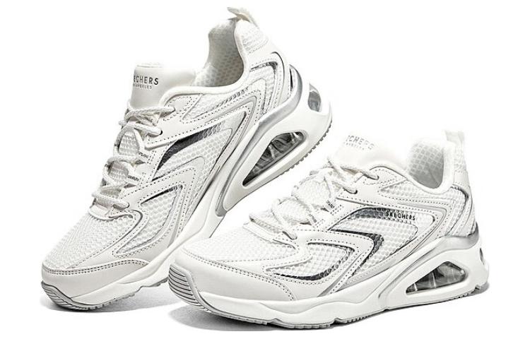 Skechers Tres Air Uno Vision airy 'White Silver' Women's