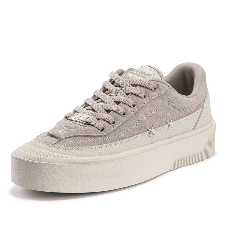 361° Slip-Resistant Coverage Low-Top Skateboard Shoes Men's Gray купить в интернет-магазине Yoocart с быстрой доставкой по России.