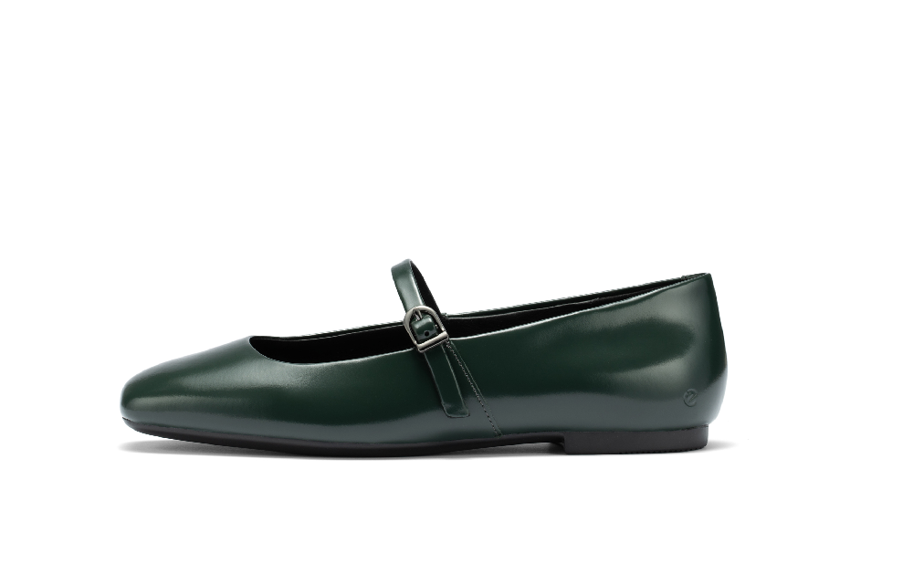 Ecco Dance Joy Collection Mary Jane Shoes Women's Algae Green