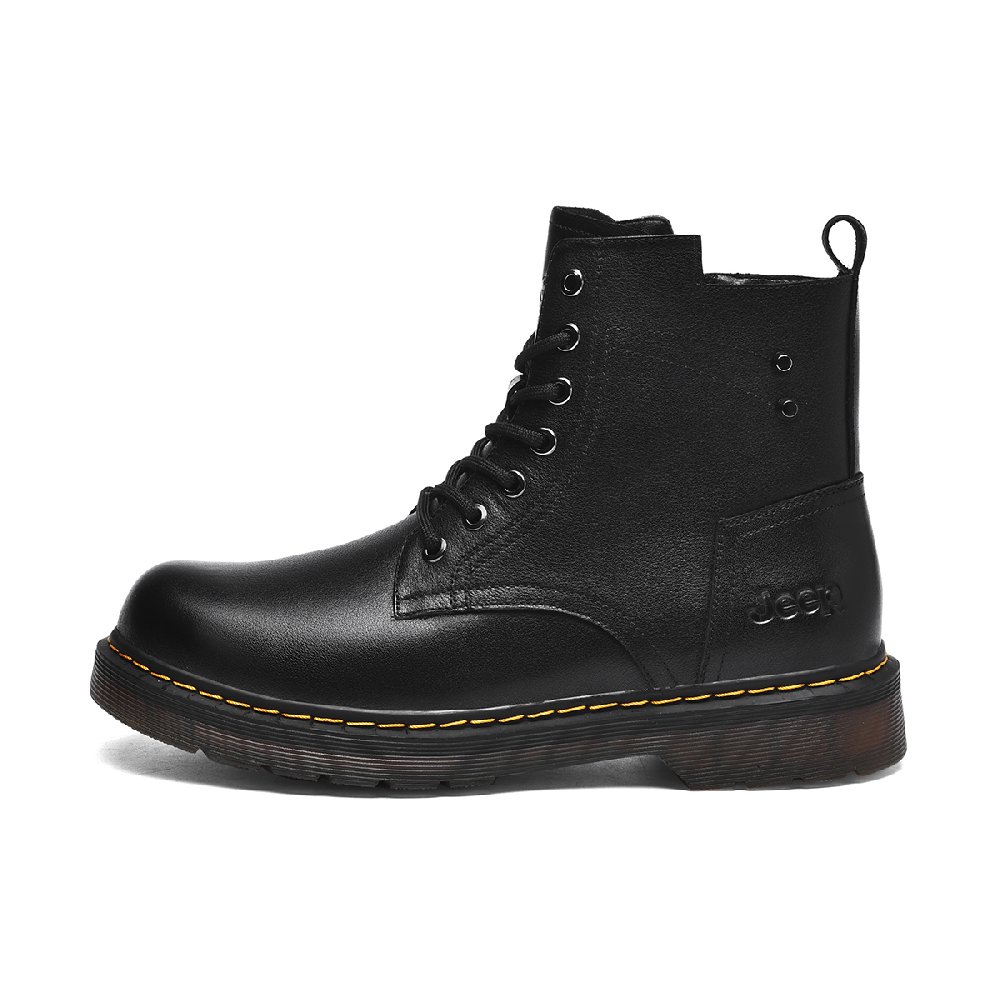 Jeep Short Martin Boot Men's Black
