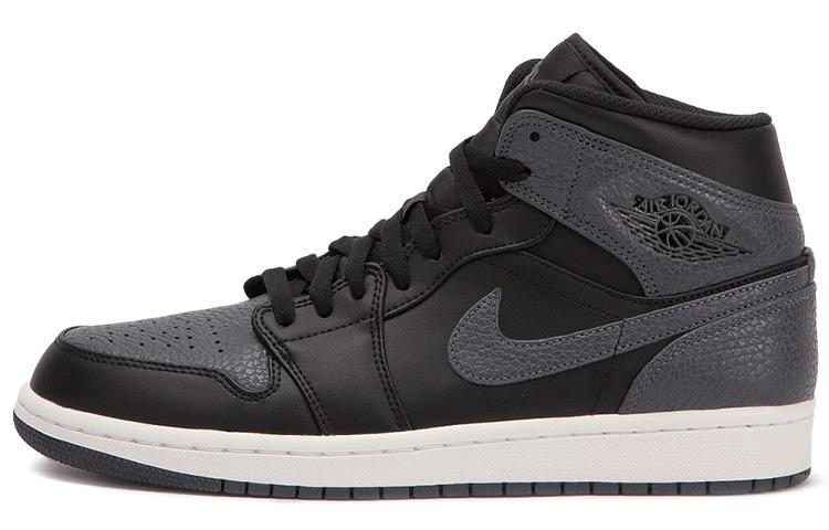 JORDAN 1 Retro Mid Black Dark Grey