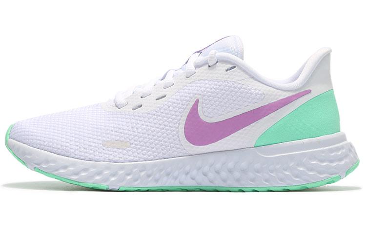 Nike Revolution 5 'White Green Glow Violet' Women's