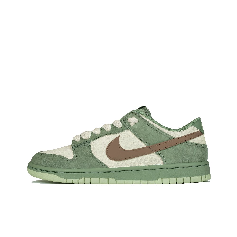 Nike Dunk Kuji Low-Top Skateboard Shoes Unisex Brown Green