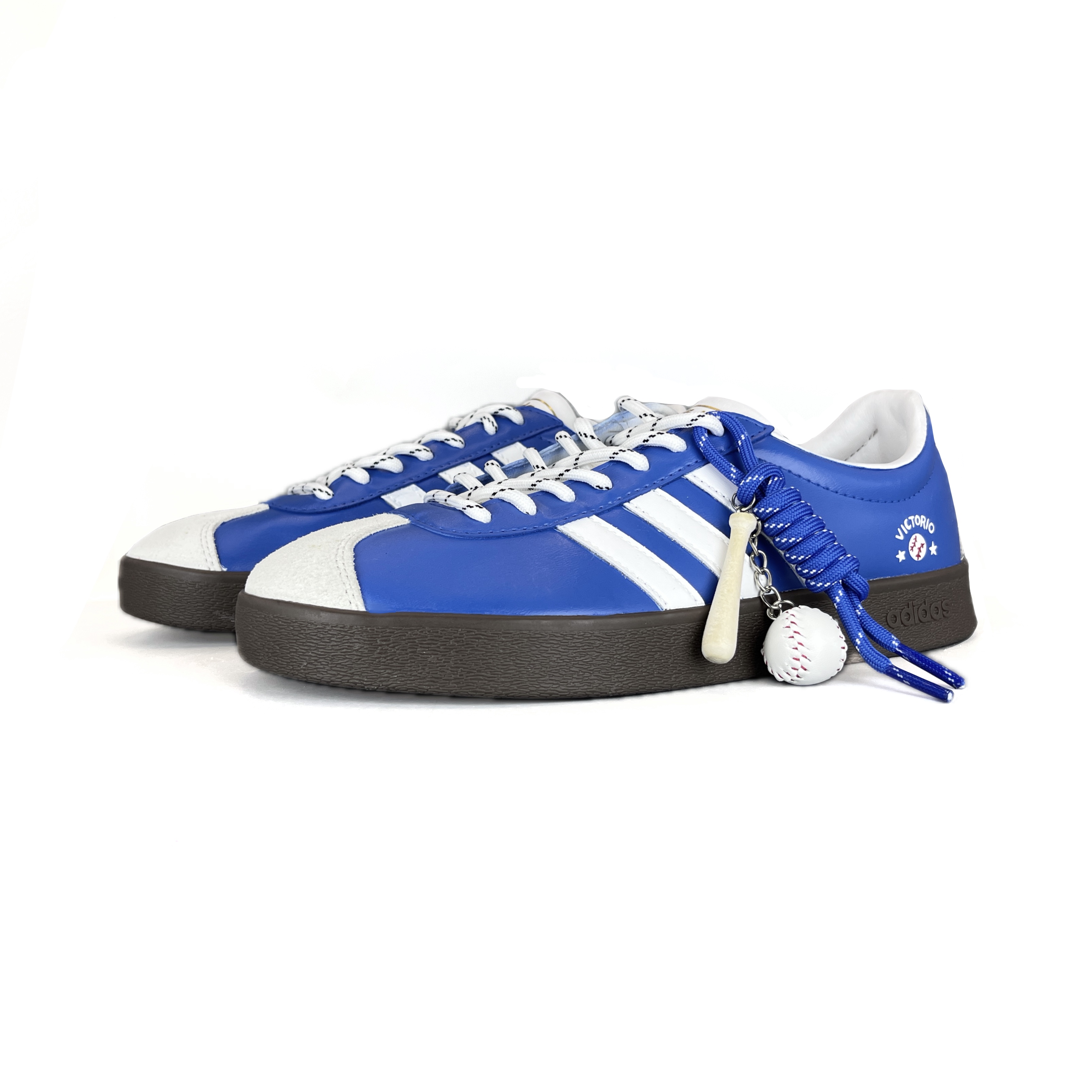 Adidas Neo VL Court 2.0 Abrasion Resistant Low Top Skateboard Shoes Unisex Blue White купить в интернет-магазине Yoocart с быстрой доставкой по России.