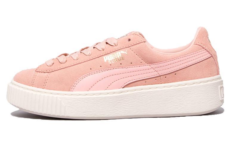 PUMA Suede Platform Core 'Coral Cloud Whisper White' Women's