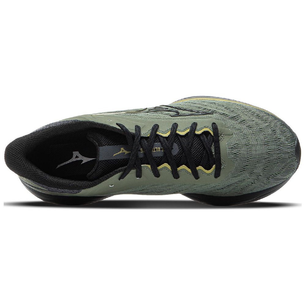 Mizuno Anti-Slip Wear-Resistant Low-Top Running Shoes Men's Dark Gray