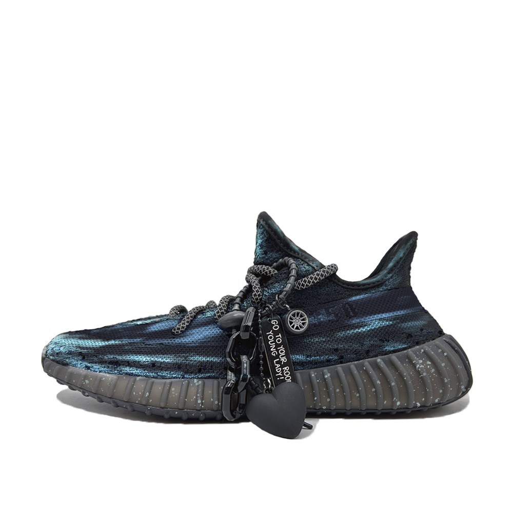 Adidas Originals Yeezy Boost 350 V2 Low Top Casual Sprint City Commute Running Shoes Unisex Black