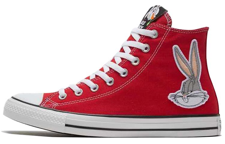 Converse Chuck Taylor All Star Hi Bugs Bunny 80th Anniversary Red