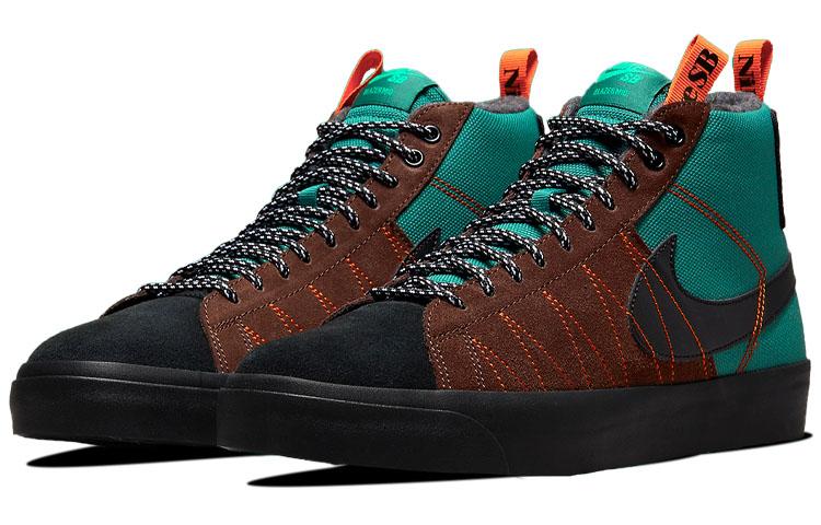 Nike Sb Zoom Blazer Mid Prm Noble Green купить в интернет-магазине Yoocart с быстрой доставкой по России.