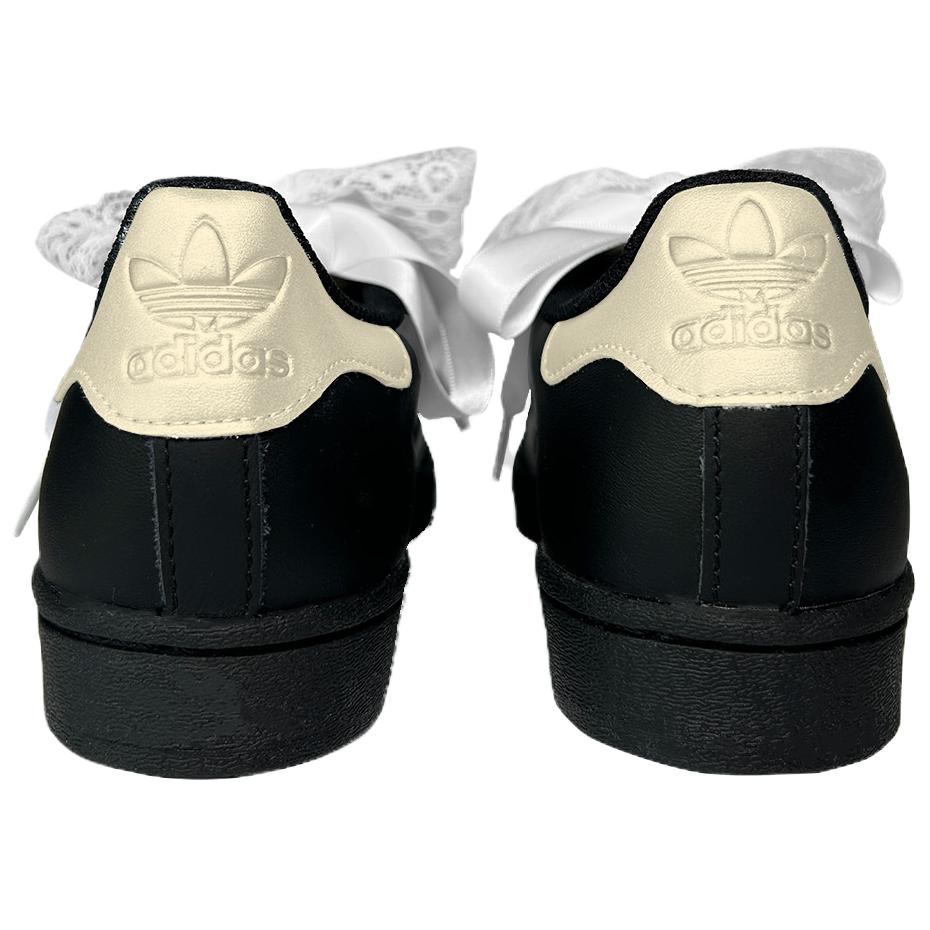 Adidas Originals Superstar 2 Anti Slip And Wear Resistant Height Increasing Low Top Skateboard Shoes Unisex Custard