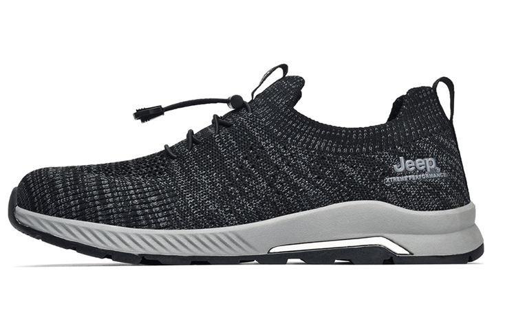 Jeep Anti-Slip And Wear-Resistant Breathable Low-Top Casual Shoes Men's Black