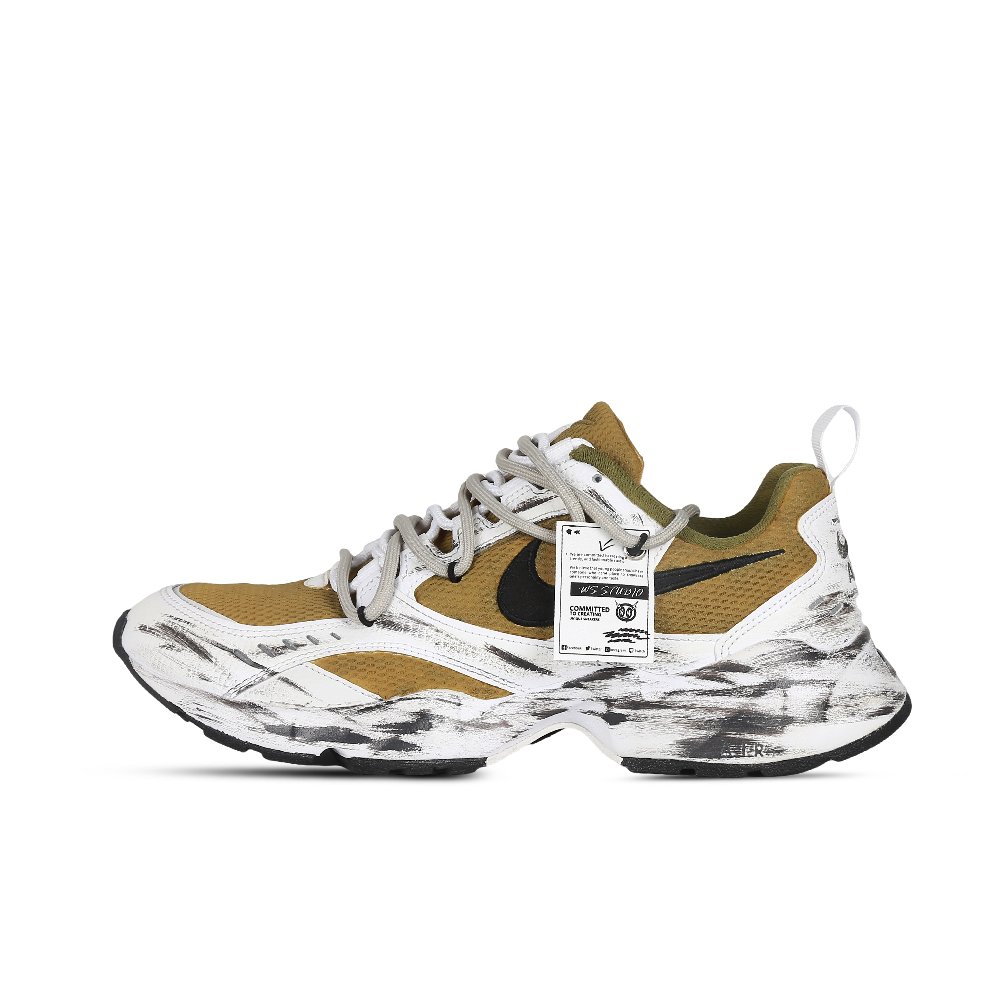 Nike Air Heights Future Equipment 4.0 Low-Top Casual Shoes Men's Olive Green