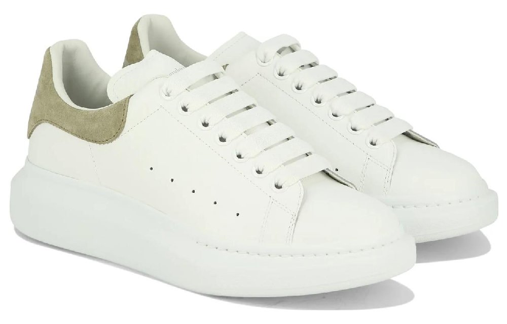 Alexander McQueen Larry Sneakers 'White Olive Green'