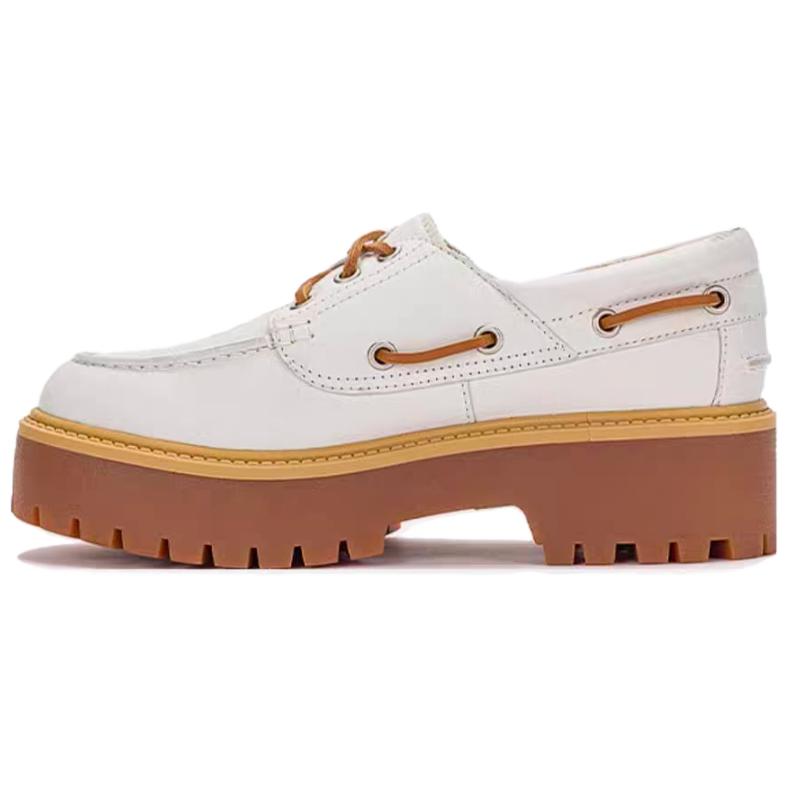 Timberland Women's Casual Shoes Thicker Bottom Increases Women's White