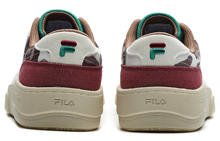 FILA FUSION Flip Skate Shoes 'White Red' Women's
