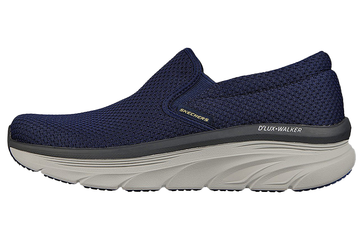 Skechers D'lux Walker Murlino Low Top Casual Shoes Men's Marine Blue