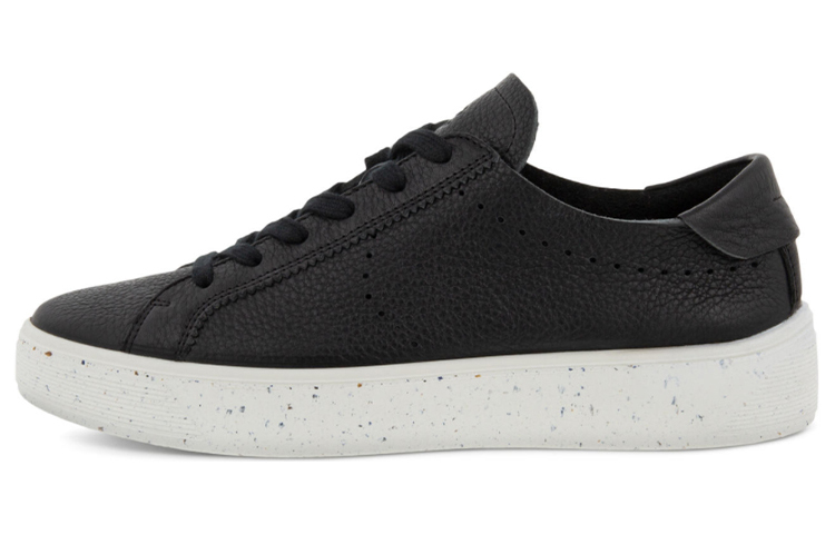 Ecco Street Tray Stylish Skateboarding Shoes Women's Black