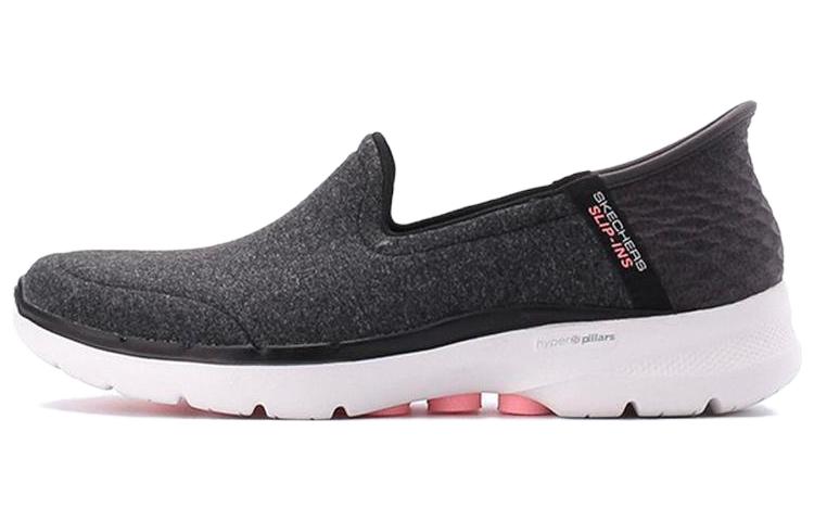 Skechers Go Walk 6 Hands Free Slip Ins Low Top Casual Shoes Women's Gray