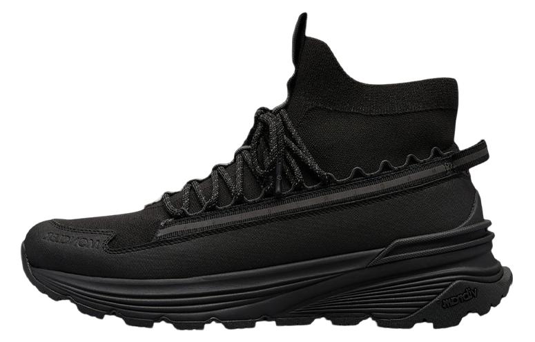 Moncler High Top Casual Shoes Men's Black