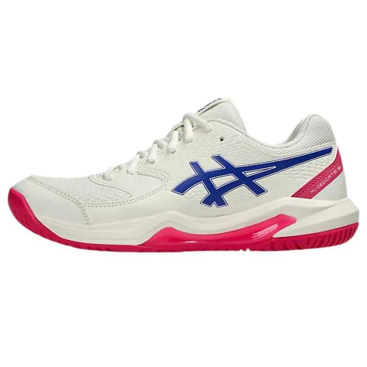 Asics Gel Dedicate 8 Low Top Tennis Shoes Women's Beige