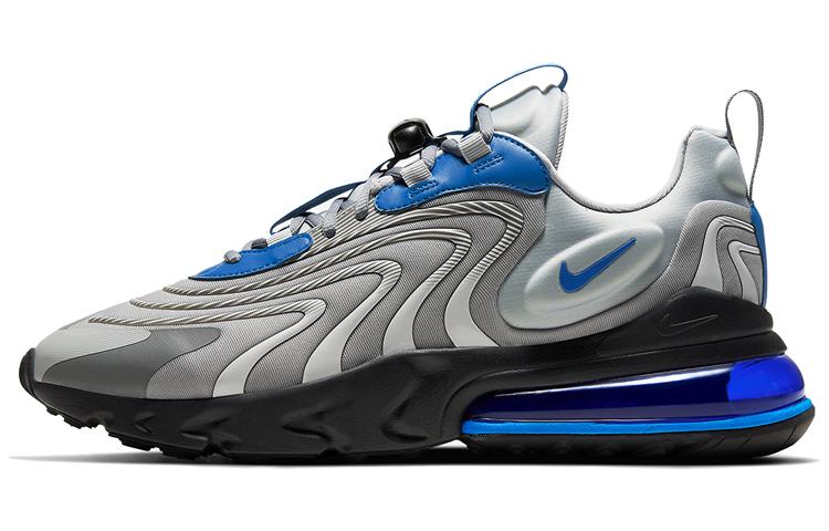Nike Air Max 270 React Eng Light Smoke Grey Battle Blue