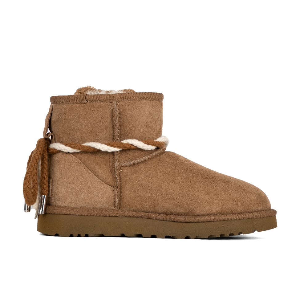 UGG CLASSIC ULTRA MINI Anti-Slip Wear-Resistant Short Snow Boots Women's Brown