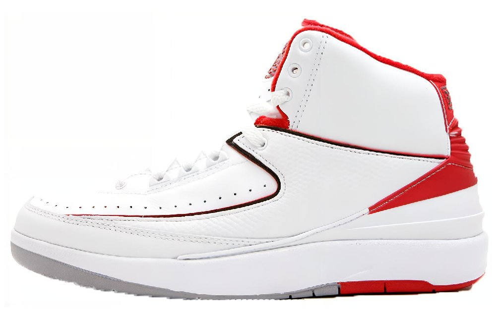 Jordan 2 Retro White Red Cdp 2008